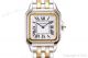 Copy Panthere De Cartier 2-Tone White Dial Watch Swiss Quartz Movement (4)_th.jpg